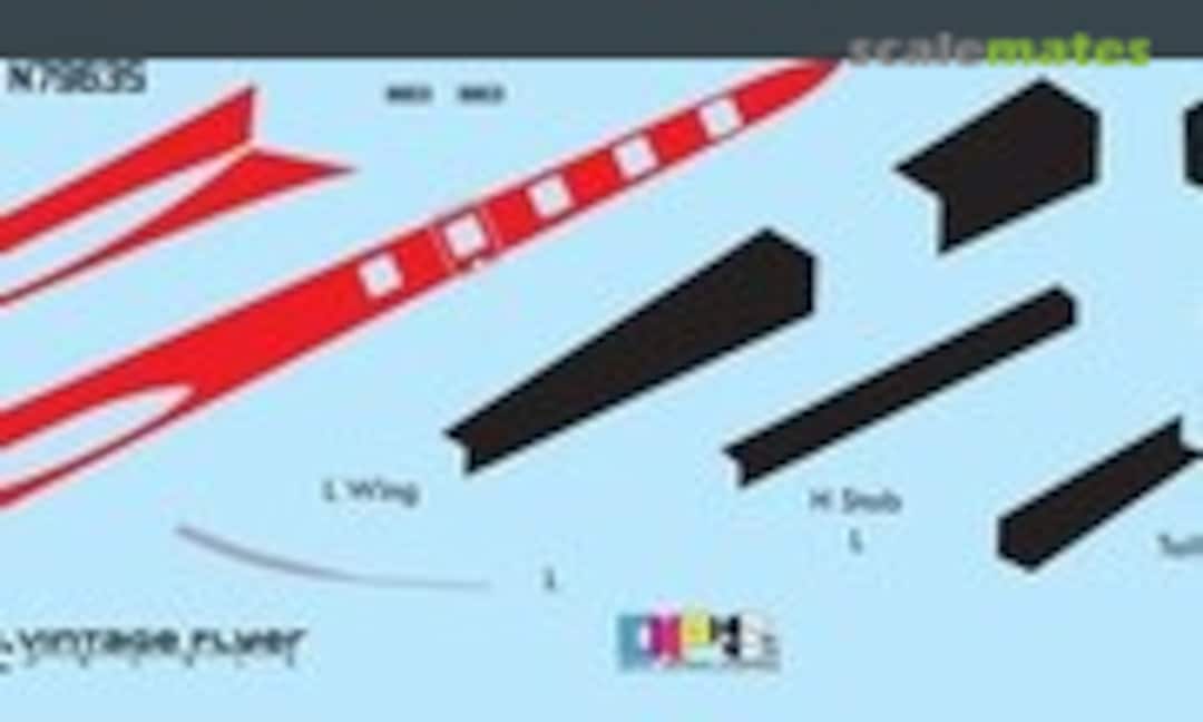 1:72 Lockheed Jetstar TWA (Vintage Flyer Decals VFD072-150) VFD072-150