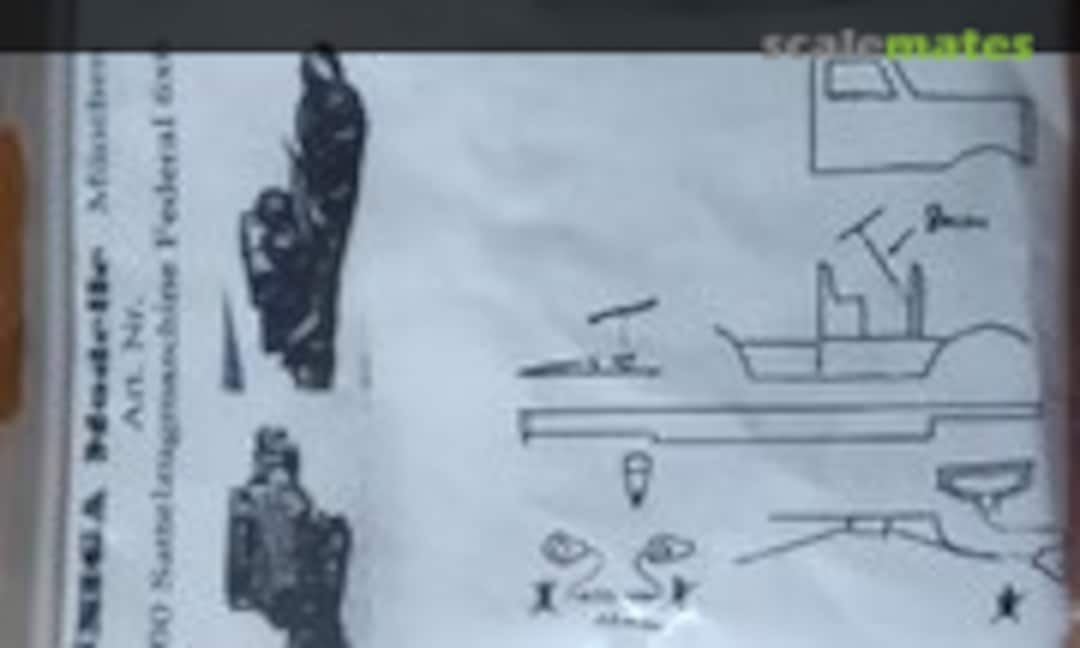 1:87 Sattelzugmaschine Federal 6x6 (Kniga Modelle 5000) 5000