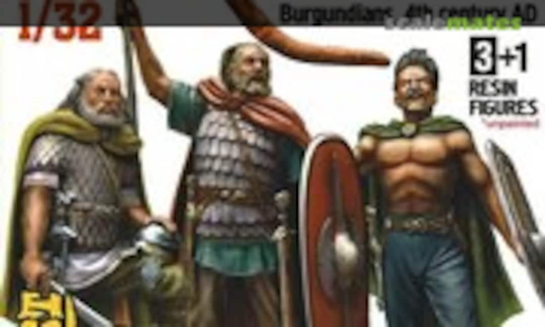 1:32 German Barbarians, Burgundian, 4th Century AD (Rest Models RM3204) RM3204