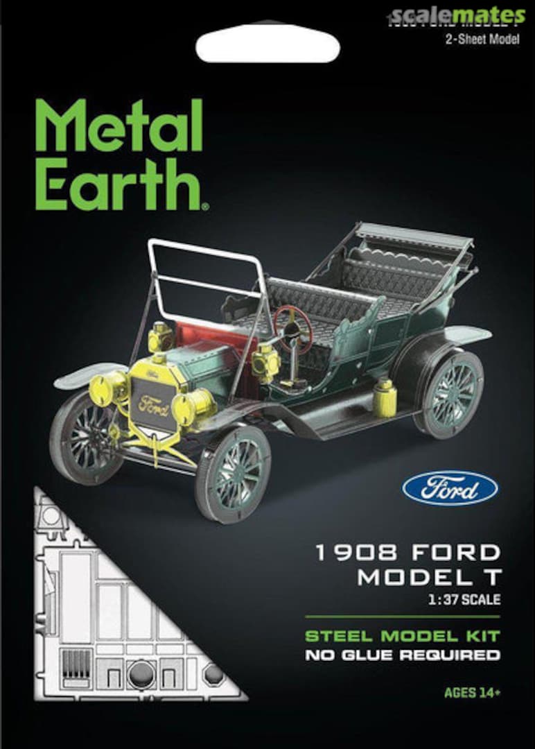 Boxart 1908 Ford Model T (Green Version) MMS051G Fascinations