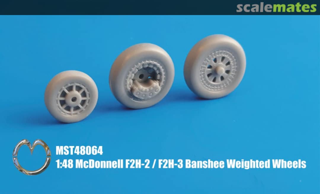 Boxart McDonnell F2H-2 / F2H-3 Banshee Weighted Wheels MST48064 MasterCasters Boxart McDonnell F2H-2 / F2H-3 Banshee Weighted Wheels MST48064 MasterCasters
