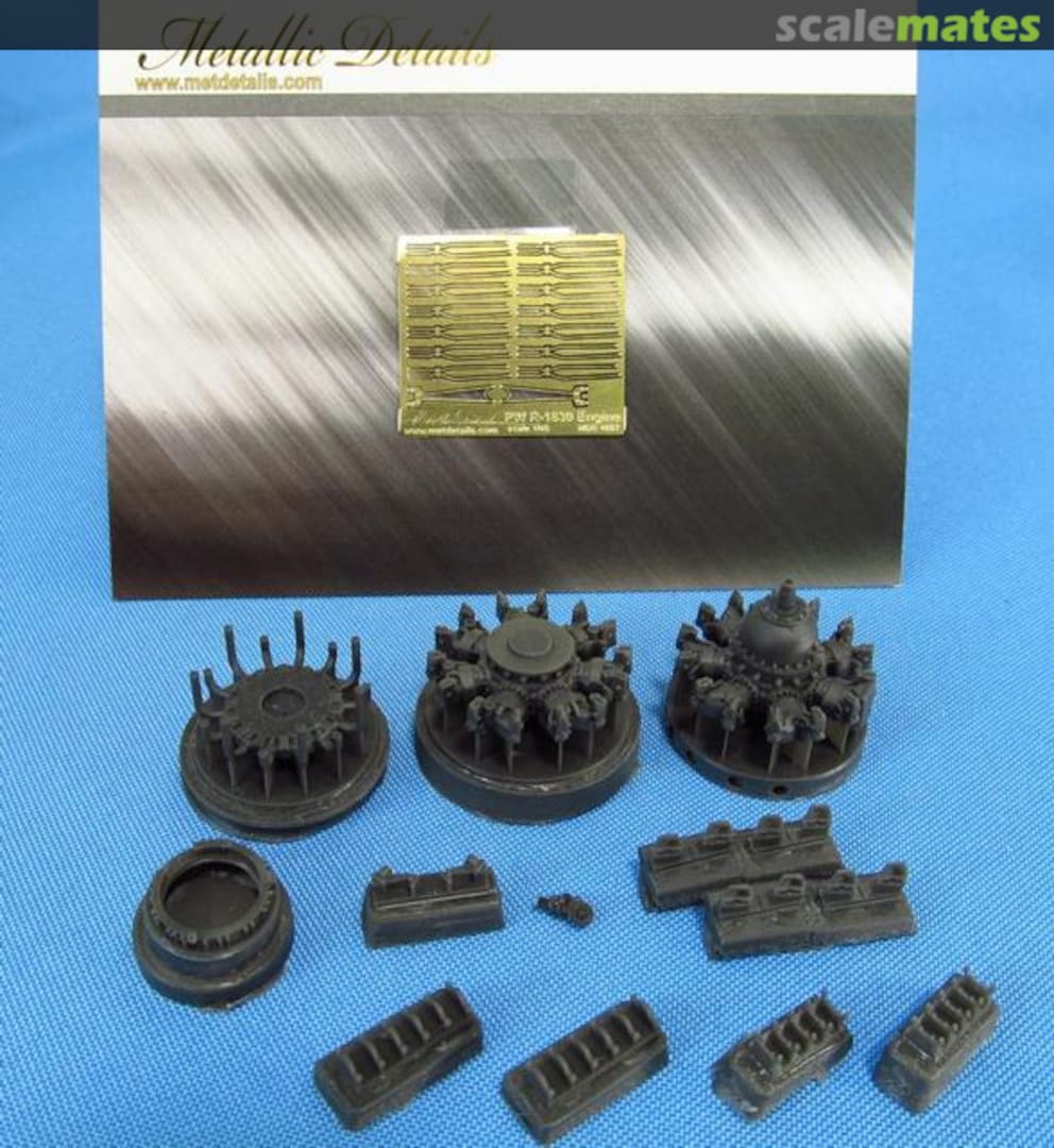 Boxart Pratt & Whitney R-1830 Late MDR4887 Metallic Details Boxart Pratt & Whitney R-1830 Late MDR4887 Metallic Details