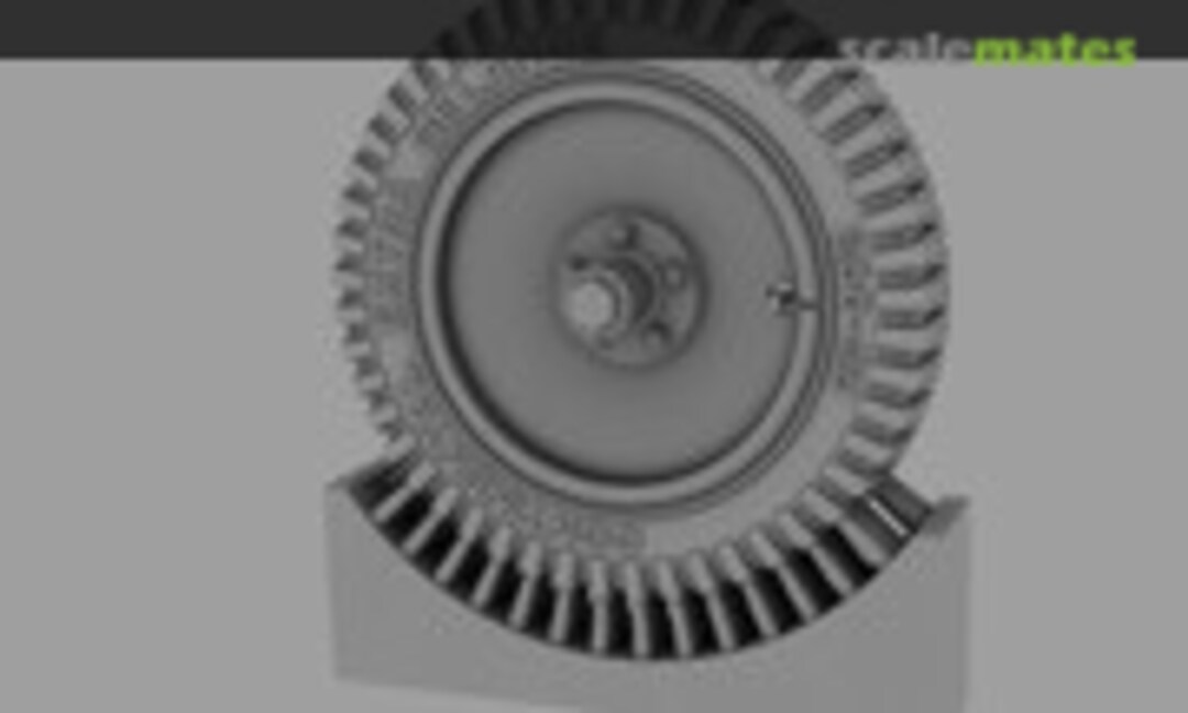 1:35 Road Wheels for FlaK/Nebelwerfer Trailers (Gelande Pattern) (Panzer Art RE35-207) RE35-207