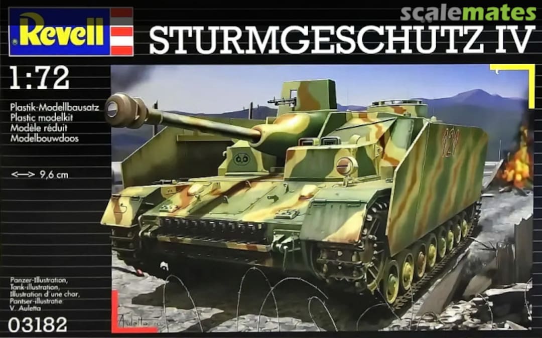 Boxart Sturmgeschütz IV 03182 Revell Boxart Sturmgeschütz IV 03182 Revell