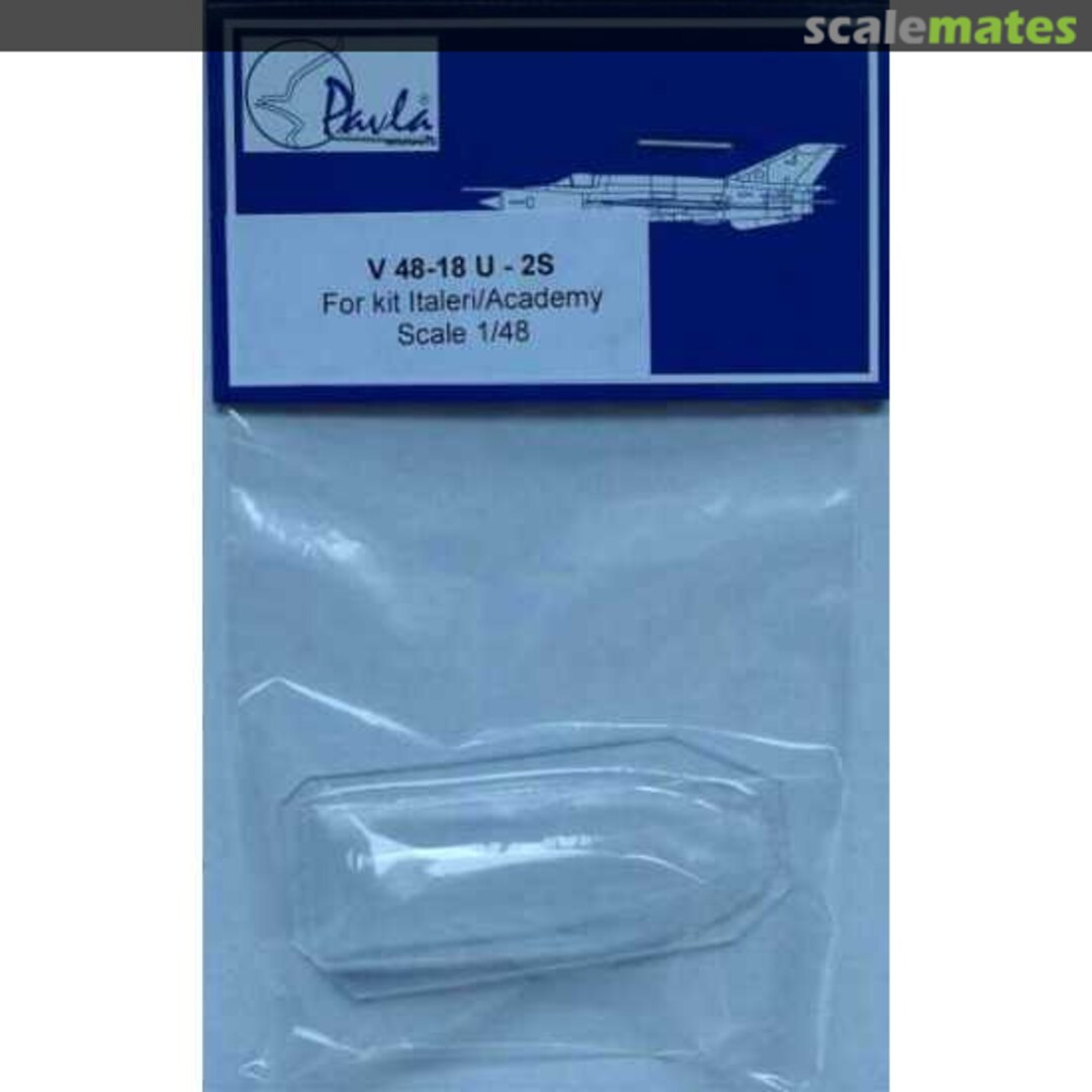 Boxart U-2S Canopy V48-18 Pavla Models