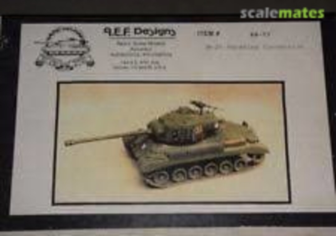 Boxart M-26 Pershing US Tank Resin Conversion KA17 A.E.F. Designs Boxart M-26 Pershing US Tank Resin Conversion KA17 A.E.F. Designs