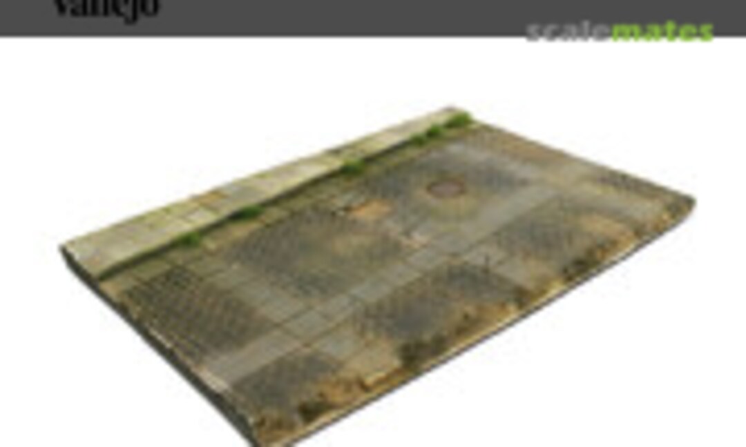 1:35 Cobblestone Street with Drain (Vallejo SC103) SC103