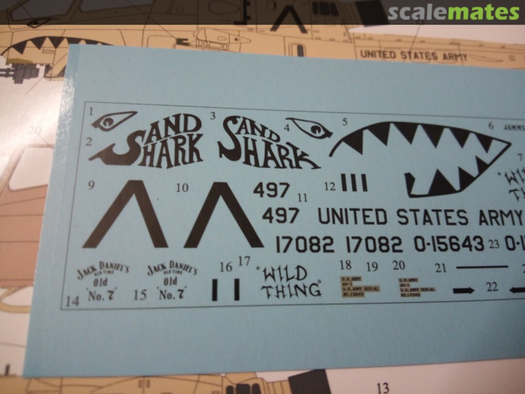 Contents AH-1F Desert Cobras UR72158 UpRise Decal Contents AH-1F Desert Cobras UR72158 UpRise Decal