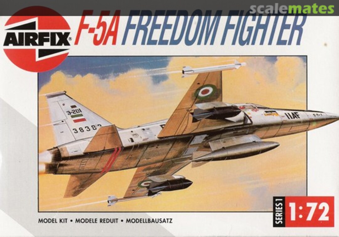 Boxart F-5A Freedom Fighter 01043 Airfix Boxart F-5A Freedom Fighter 01043 Airfix