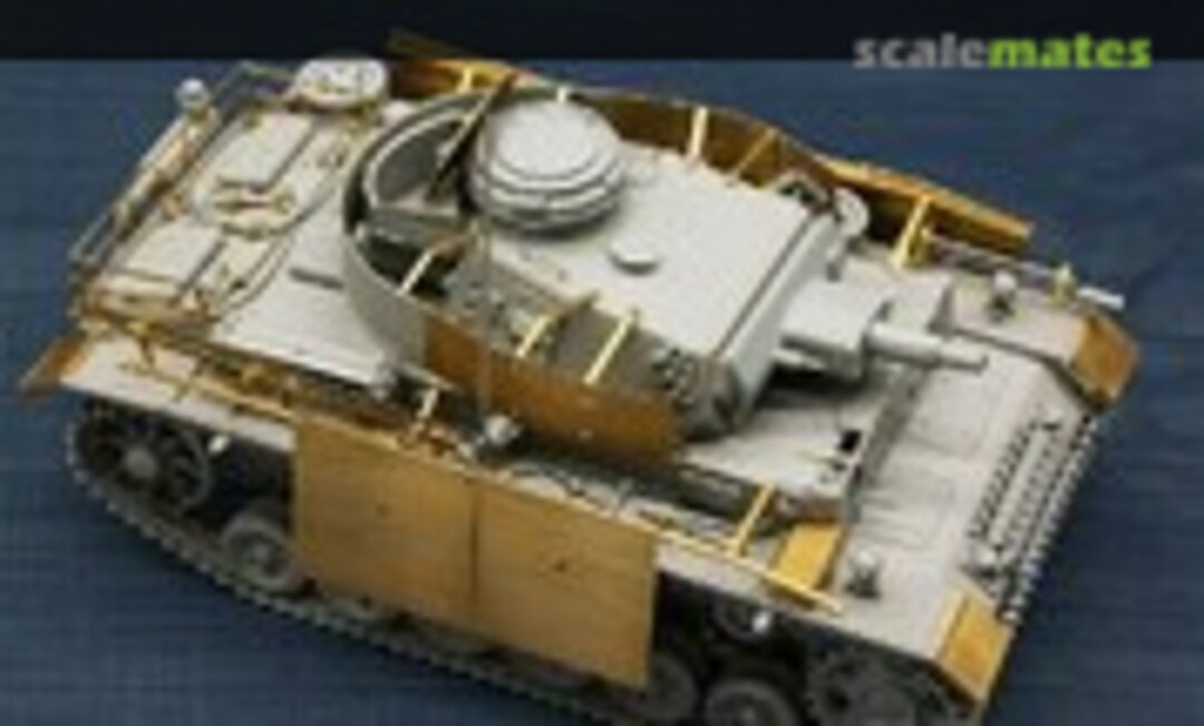 1:35 WWII German Panzer III N Tank PE set (Yan Model PE-35029) PE-35029