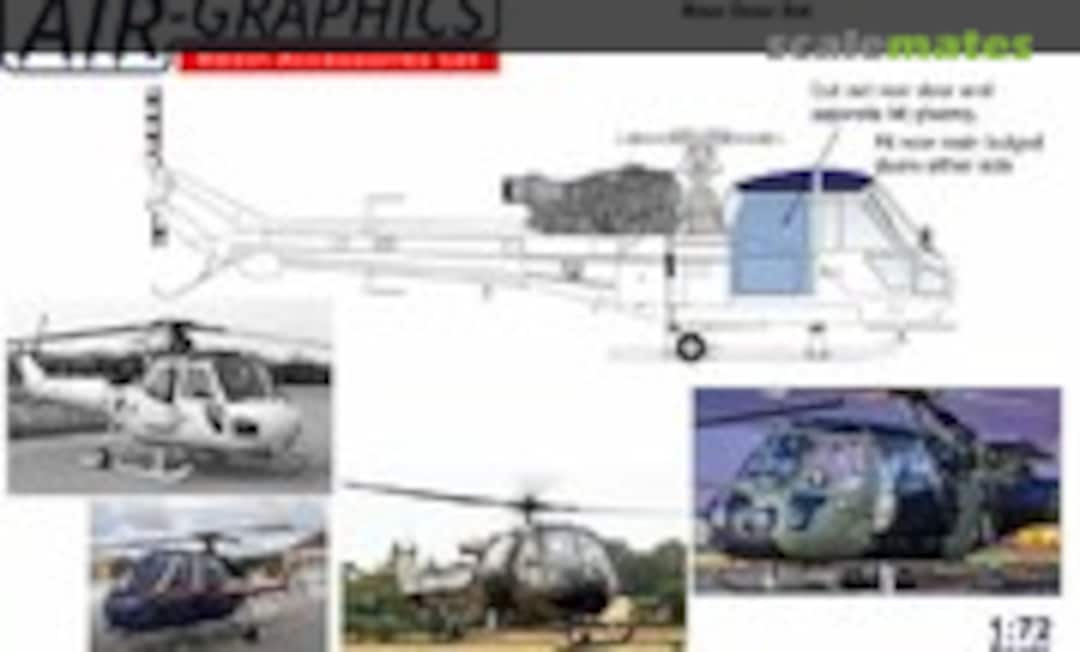 1:72 Westland Scout Bulged Rear Doors (Air-Graphics Models AIR AC-215) AIR AC-215