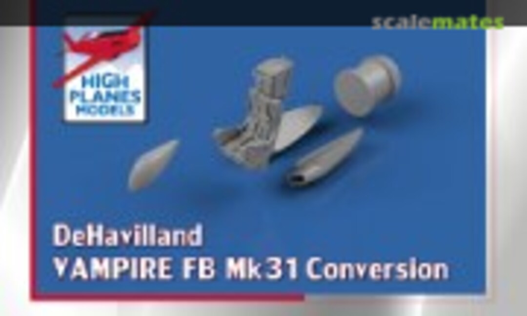 1:72 De Havilland Vampire FB.31 Conversion (High Planes Models HPA72076) HPA72076