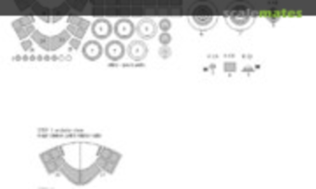 1:72 C-46A/D, R-5C-1 Commando EXPERT kabuki masks (New Ware NWAM0918) NWAM0918