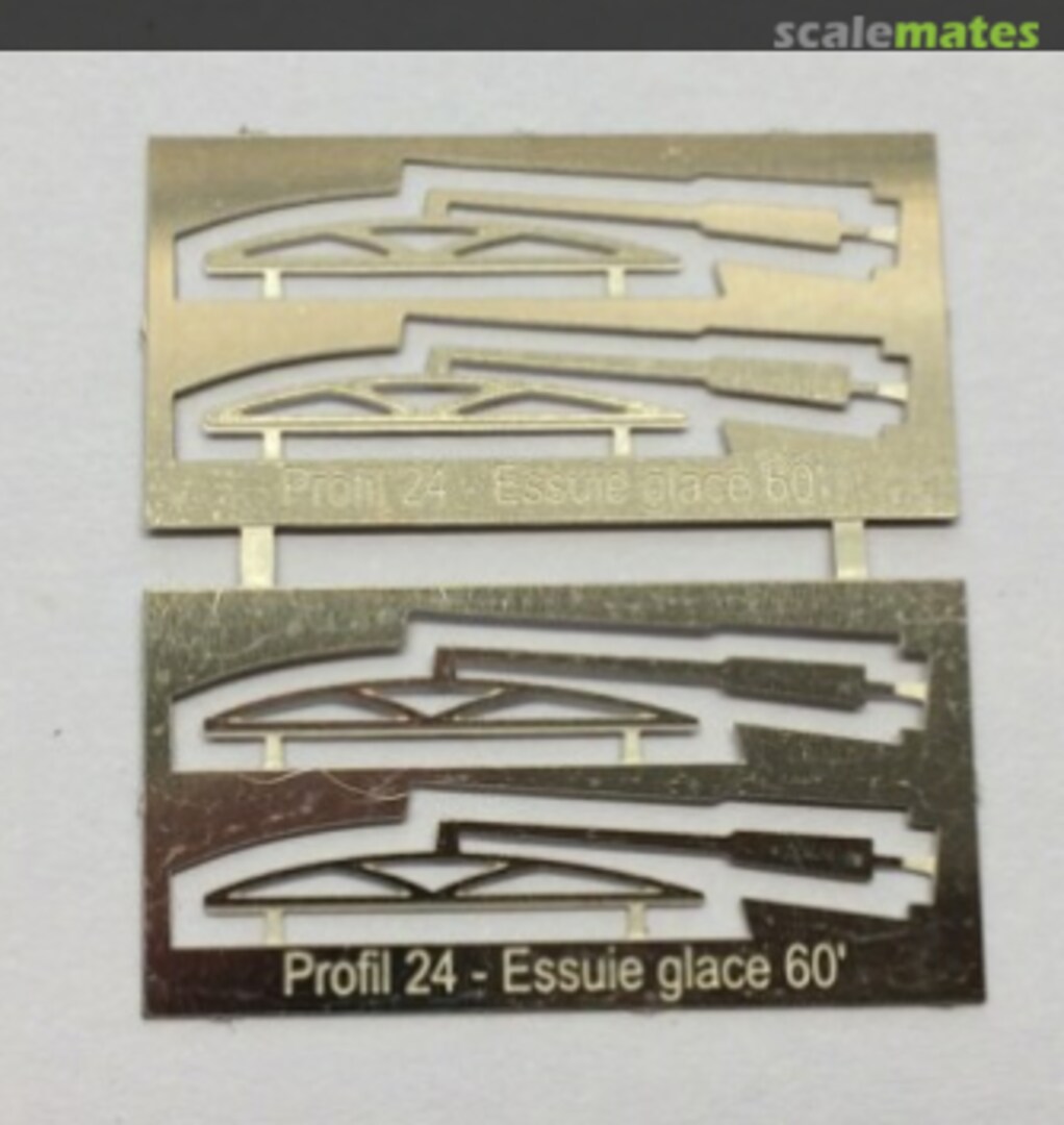 Boxart Windshield wipers 1960's P24EG60 Profil 24