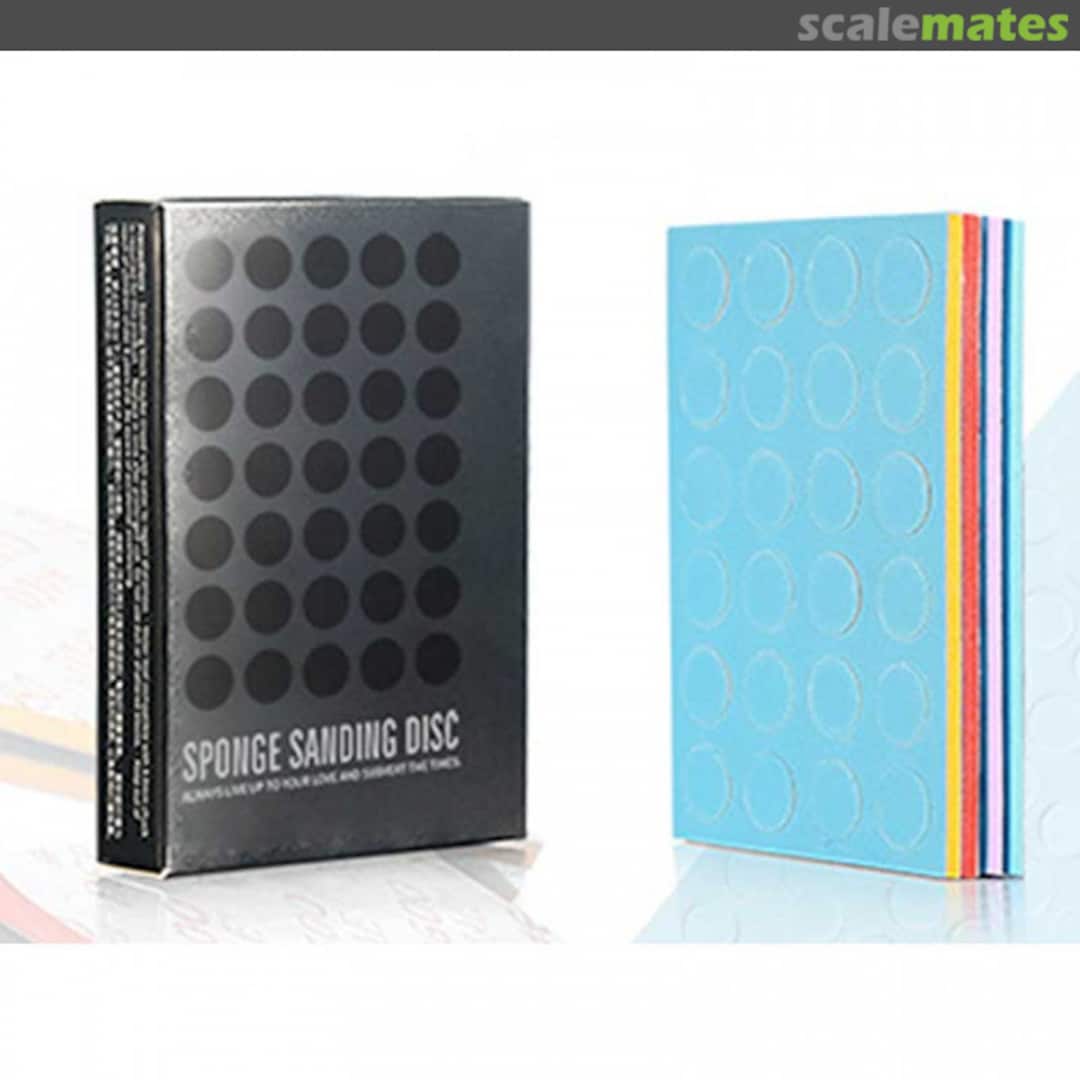 Boxart Self Adhesive Sponge Sanding Disc (10mm) SS-C02 DSPIAE Boxart Self Adhesive Sponge Sanding Disc (10mm) SS-C02 DSPIAE