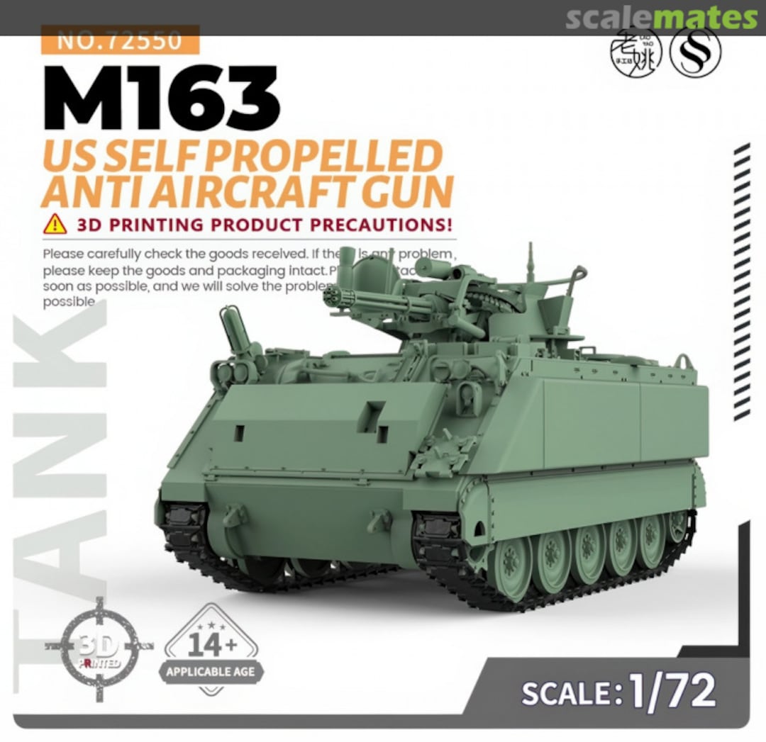 Boxart M163 72550 SSMODEL Boxart M163 72550 SSMODEL