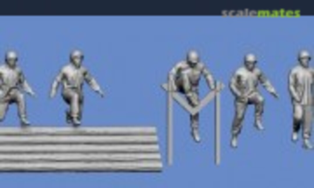 1:72 Bundeswehr 1970 - Obstacle Course III (Germania Figuren GF72-CW-1041) GF72-CW-1041