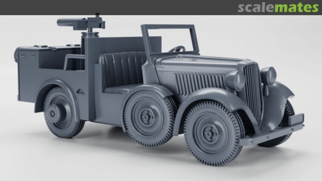 Boxart PzInż 302 - Fiat 508-518 with MG 43011120 EMP3d