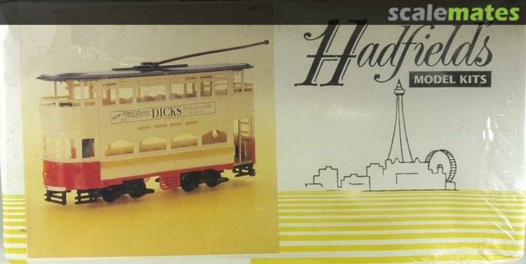 Boxart Blackpool Standard Tram  Hadfield's Model Kits