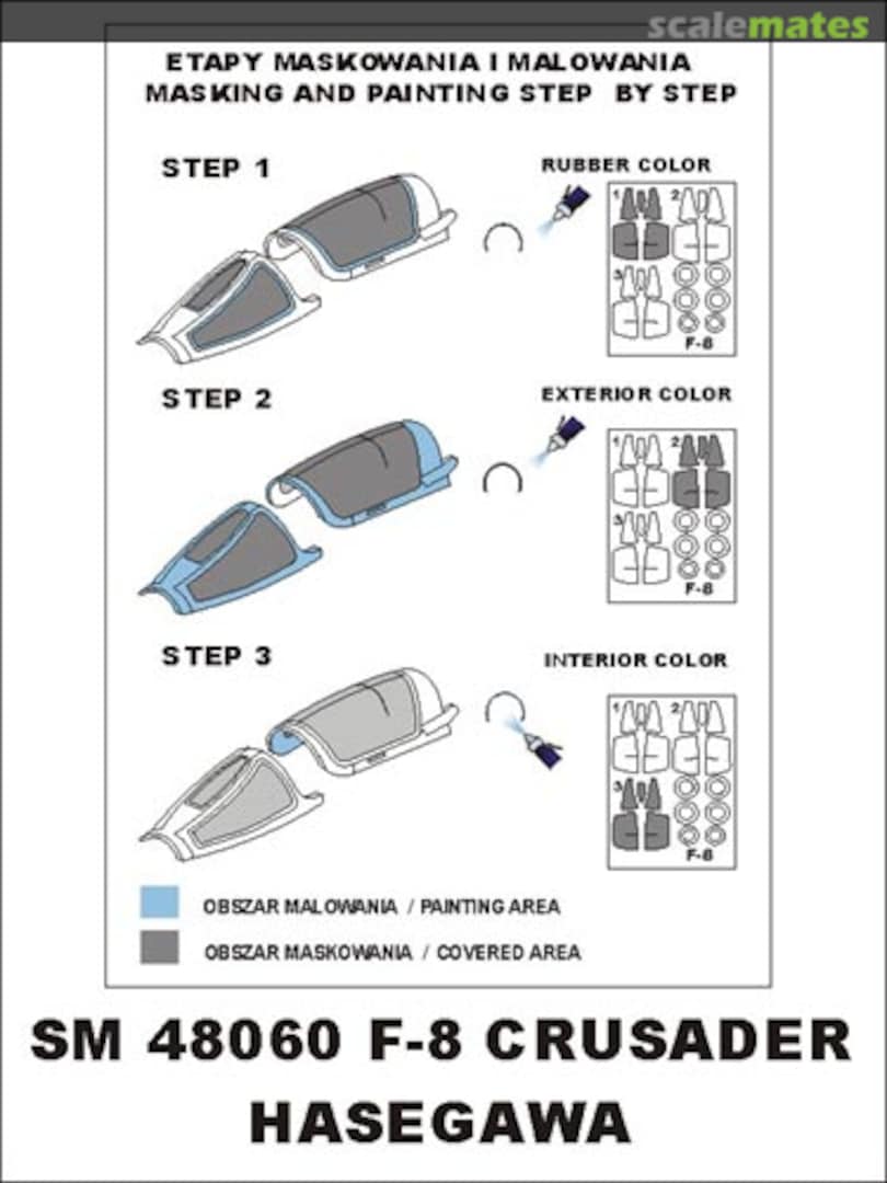 Boxart Vought F-8 Crusader SM48060 Montex Boxart Vought F-8 Crusader SM48060 Montex