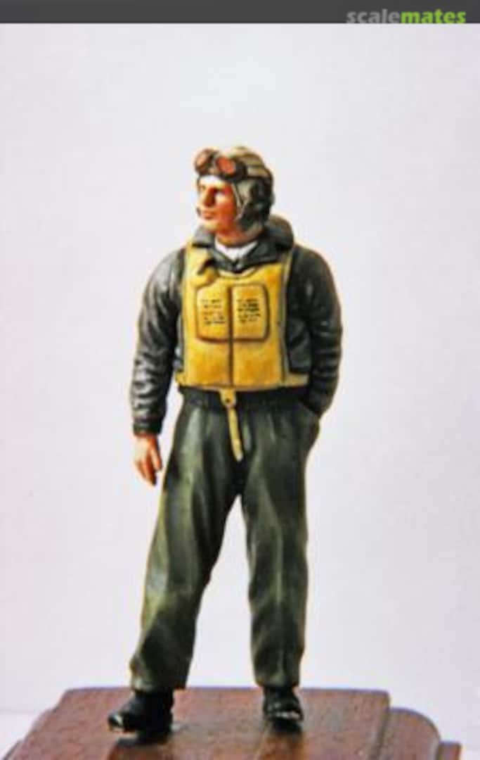 Boxart USAAF Pilot WWII in Flying Uniform 32A005 Dartmoor Military Models Boxart USAAF Pilot WWII in Flying Uniform 32A005 Dartmoor Military Models