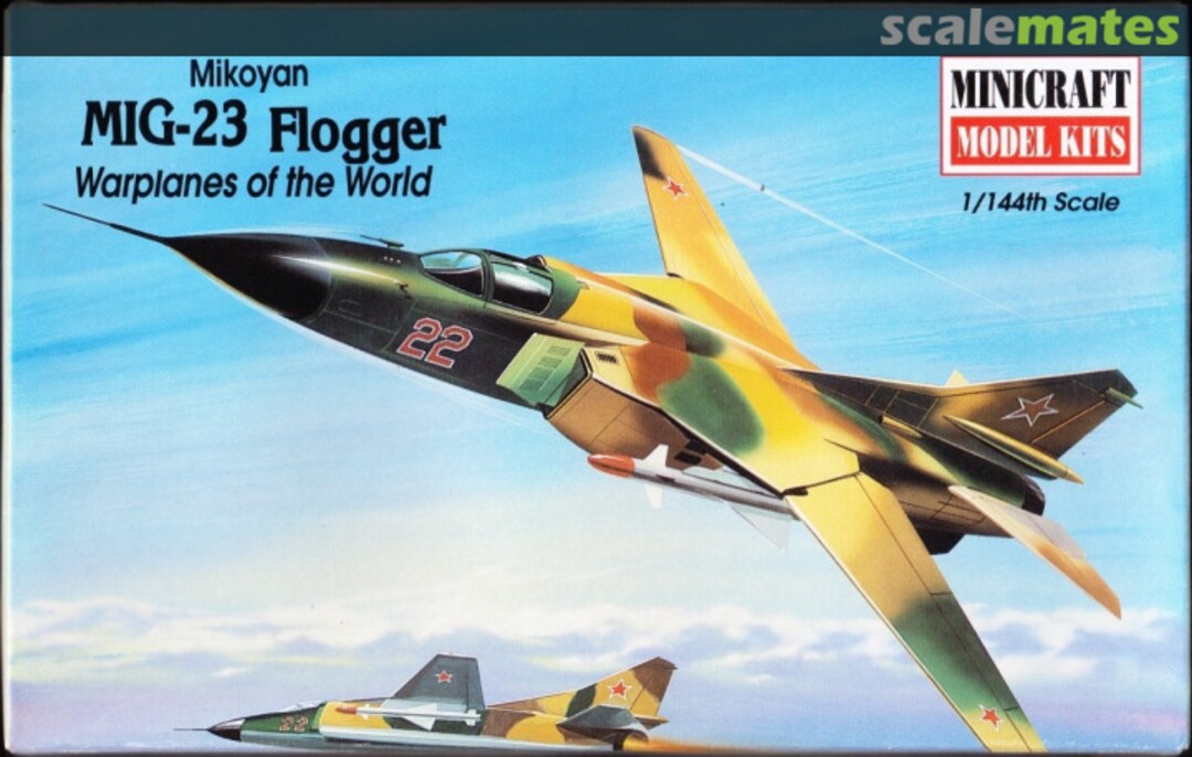 Boxart Mikoyan MiG-23 Flogger 14427 Minicraft Model Kits Boxart Mikoyan MiG-23 Flogger 14427 Minicraft Model Kits