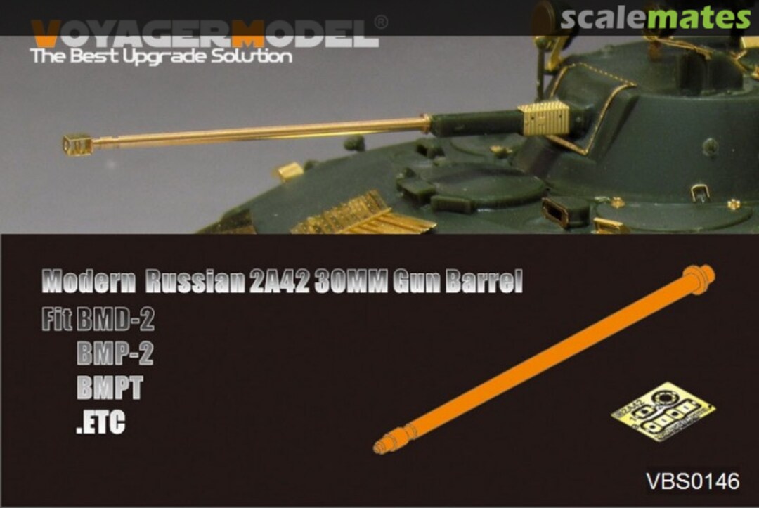Boxart Russian 2A42 30MM Gun Barrel (1 PCS) (GP) VBS0146 Voyager Model Boxart Russian 2A42 30MM Gun Barrel (1 PCS) (GP) VBS0146 Voyager Model