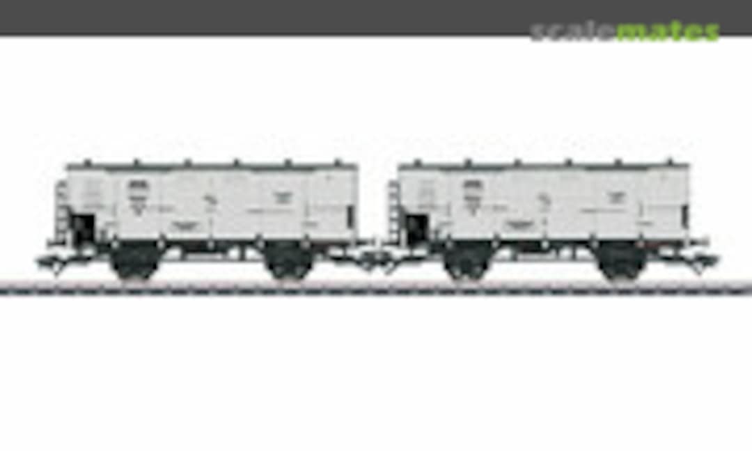 German 2pc box car set, DRG (Märklin 48817)