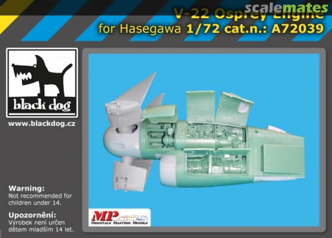 Boxart V-22 Osprey engine A72039 Black Dog Boxart V-22 Osprey engine A72039 Black Dog