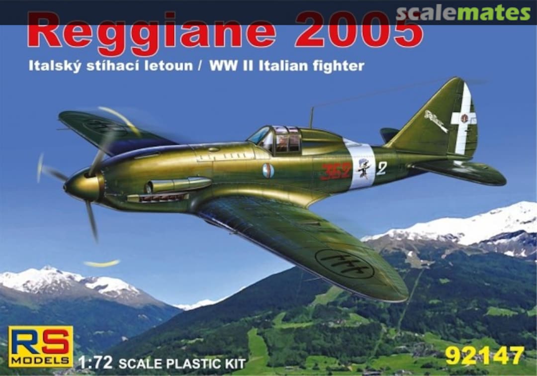 Boxart Reggiane 2005 92147 RS Models Boxart Reggiane 2005 92147 RS Models