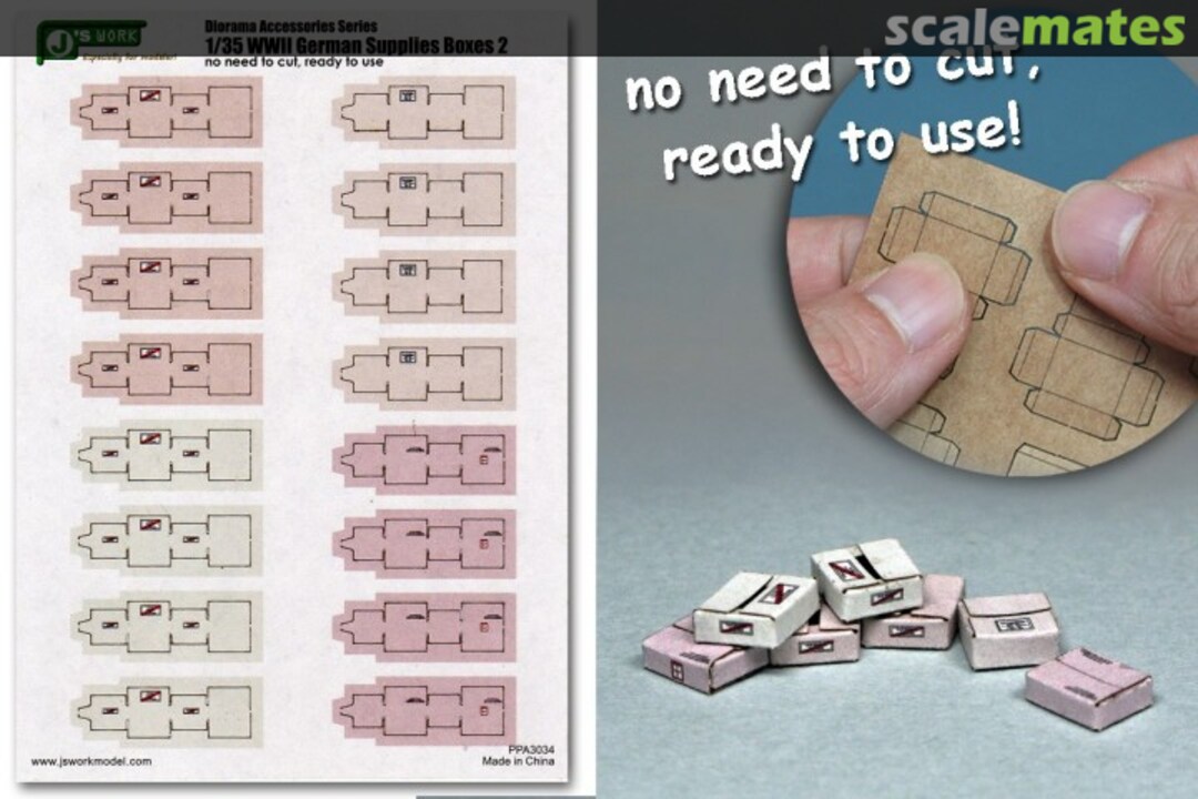 Boxart WWII German Supplies Boxes #2 PPA3034 J's Work Boxart WWII German Supplies Boxes #2 PPA3034 J's Work