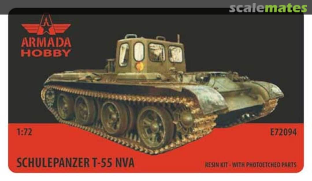 Boxart Schulepanzer T-55 NVA E72094 Armada Hobby Boxart Schulepanzer T-55 NVA E72094 Armada Hobby