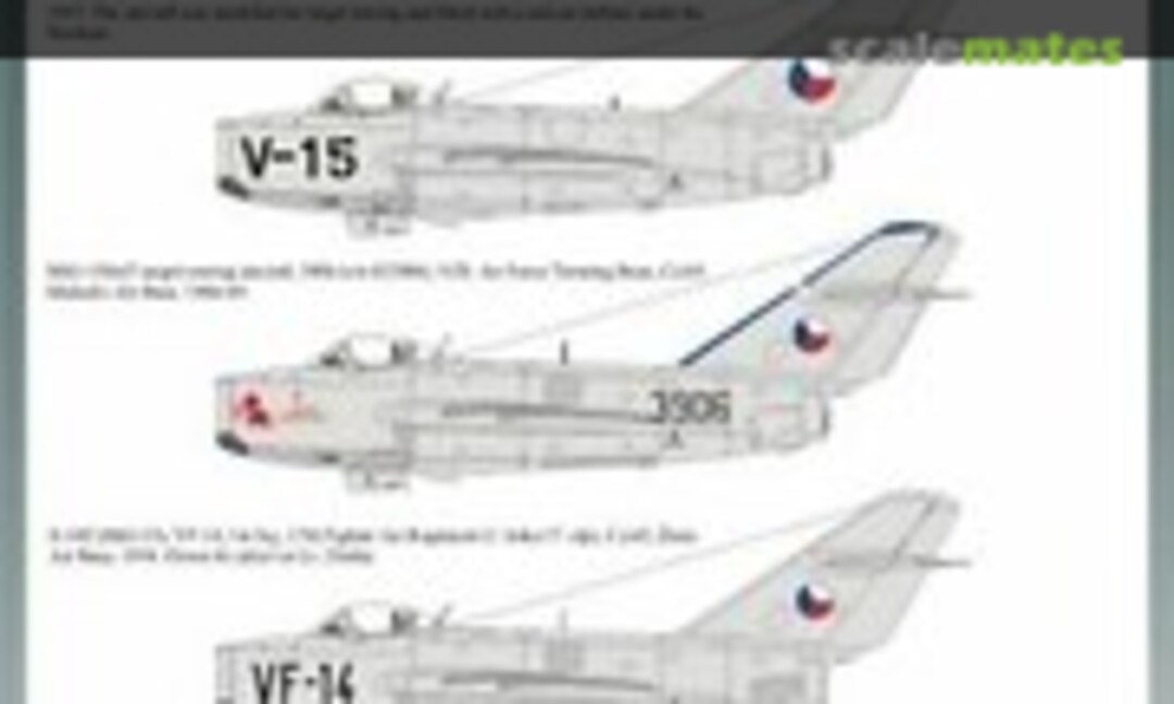 1:72 Mikoyan MiG-15 in CzAF, Part 4 (H-Models Decals HMD72020) HMD72020