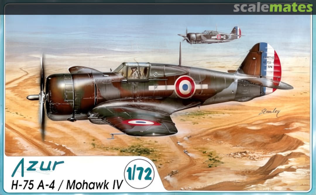 Boxart H-75 A-4/ Mohawk IV A013 Azur Boxart H-75 A-4/ Mohawk IV A013 Azur