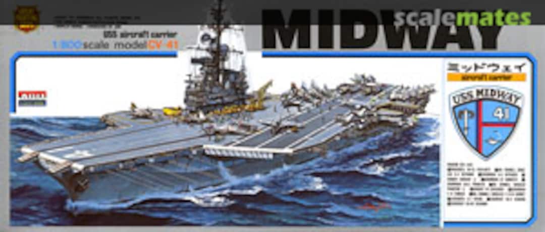 Boxart USS Midway CV-41 A128-2000 Micro Ace Boxart USS Midway CV-41 A128-2000 Micro Ace