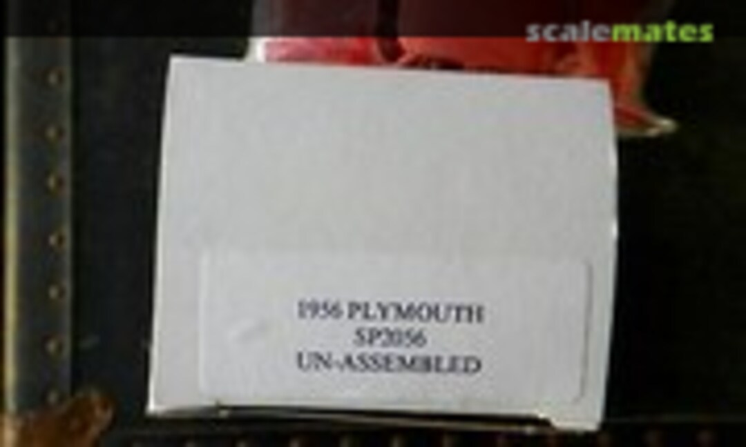 1:25 1956 Plymouth Belvedere (AccuCast Models SP-2056)