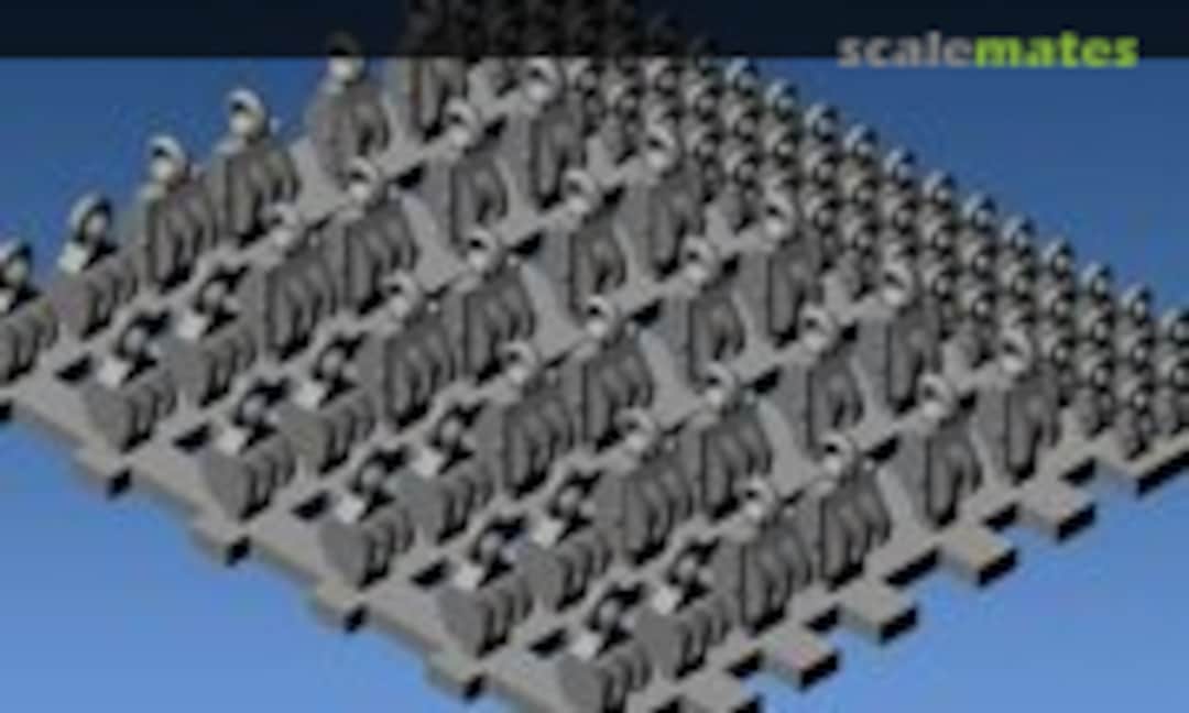 1:200 4 type Rigging blocks for 1:200~1:144 ship model (ModelshipJP YPMALH2D8)