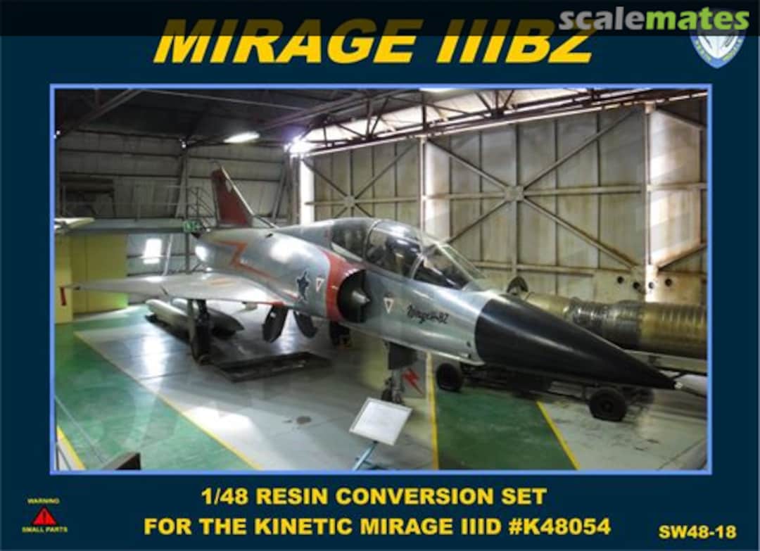 Boxart Mirage IIIBZ SW48-18 ScaleWorx Boxart Mirage IIIBZ SW48-18 ScaleWorx