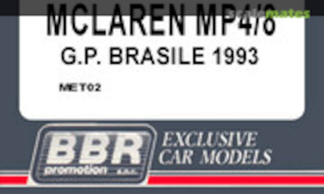 1:43 McLaren MP4/8 Ford (BBR MET02) MET02