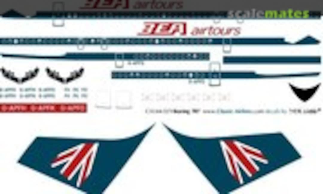 1:144 BEA airtours 707 (Classic Airlines CA144-029) CA144-029