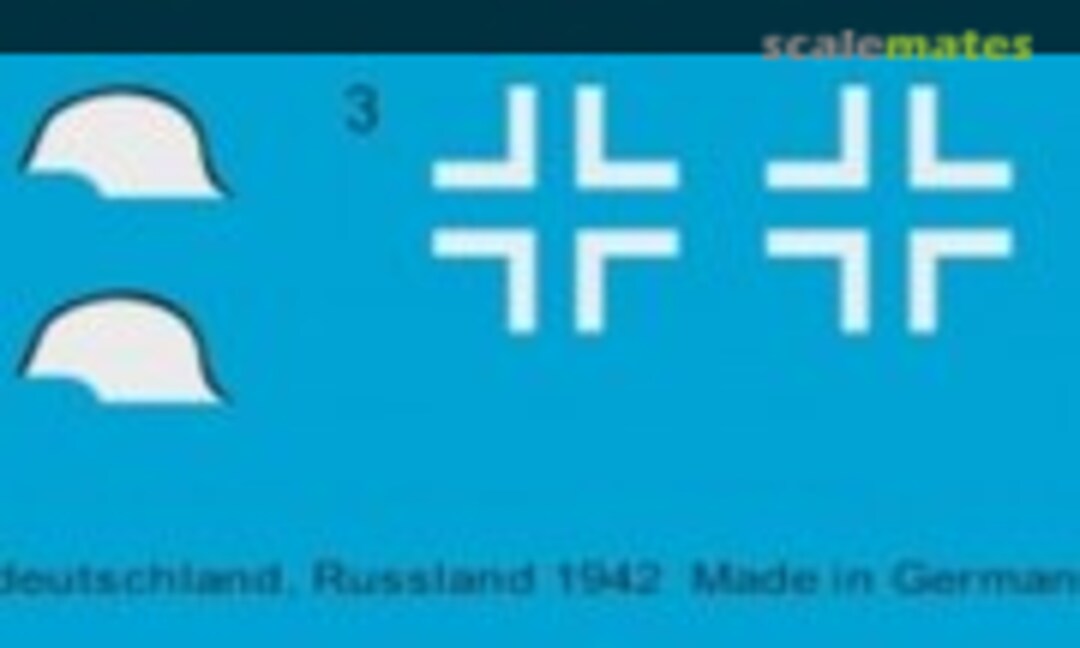 1:16 Panzer IV F2 Div. Grossdeutschland Russland 1942 (Peddinghaus-Decals 16 3238) 16 3238