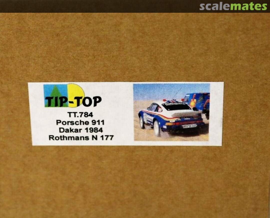 Boxart Porsche 953 [BB-PW 528] "Rothmans" TT784 TIP-TOP