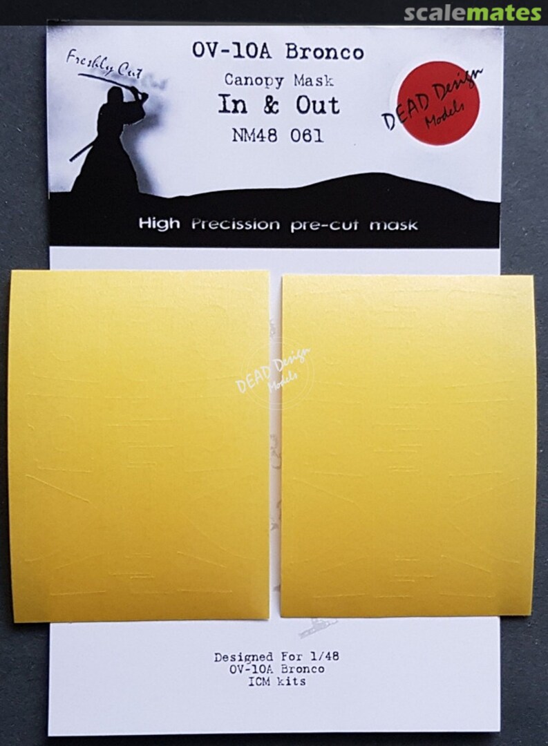 Boxart OV-10A Bronco In & Out NM48061 DEAD Design Models Boxart OV-10A Bronco In & Out NM48061 DEAD Design Models