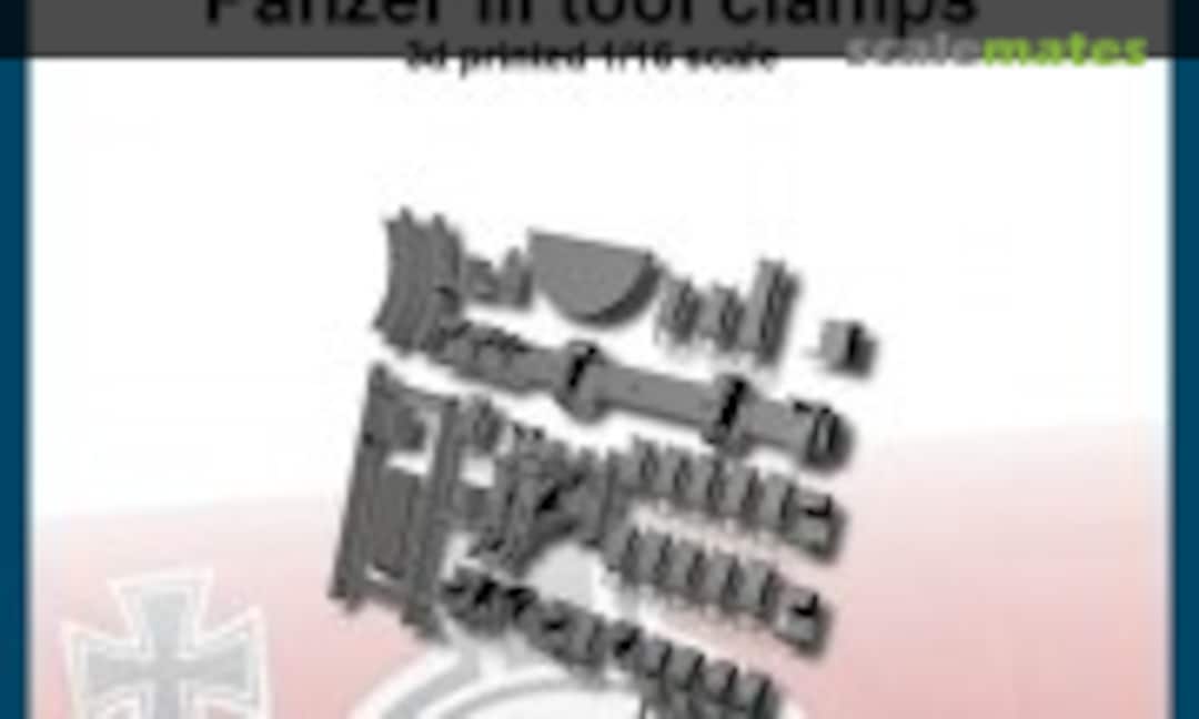 1:16 Panzer III tool clamps 1:16 (FC Model Trend 16536) 16536