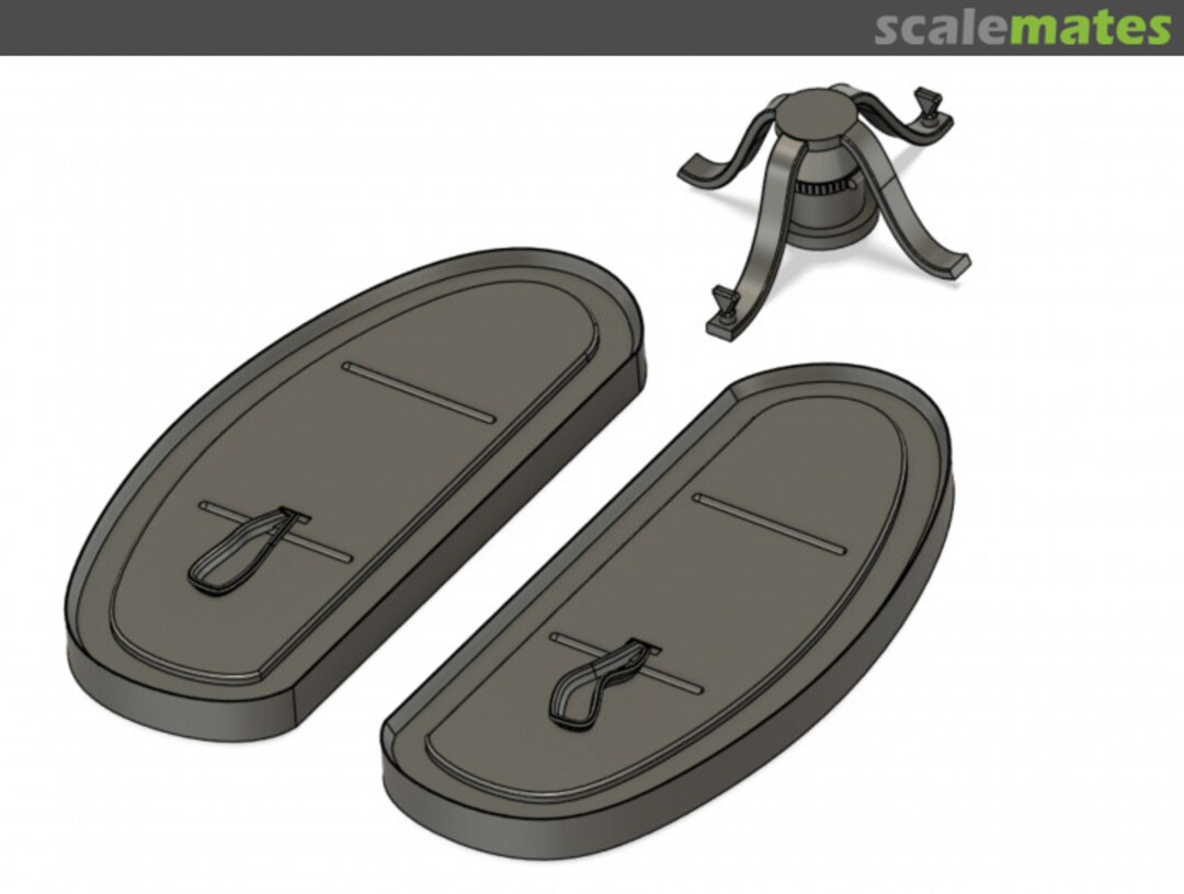 Boxart Saab 37 Viggen Air Intake & AOA FOD cover Set WOL320908 Wolf 3D Resin Parts Boxart Saab 37 Viggen Air Intake & AOA FOD cover Set WOL320908 Wolf 3D Resin Parts