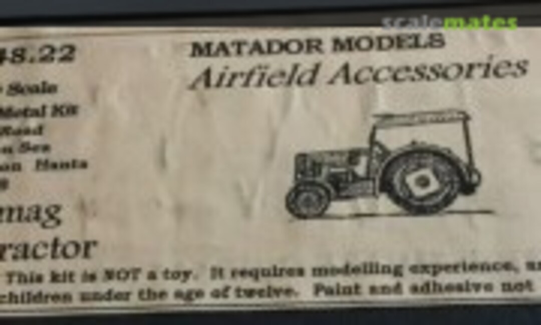 1:48 HANOMAG R40 TRACTOR (Matador Models AA48-22) AA48-22
