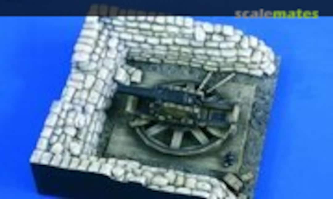 1:72 Confederate 7 Inch Brooke Rifle Emplacement (Verlinden Productions 2133) 2133