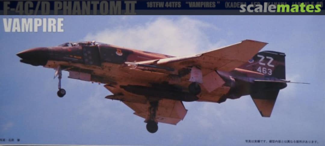Boxart F-4C/D Phantom II Vampire 72181 Fujimi Boxart F-4C/D Phantom II Vampire 72181 Fujimi
