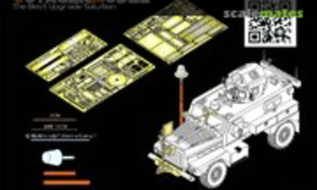 1:35 US COUGAR 4X4 MRAP additional parts (Voyager Model PEA355) PEA355