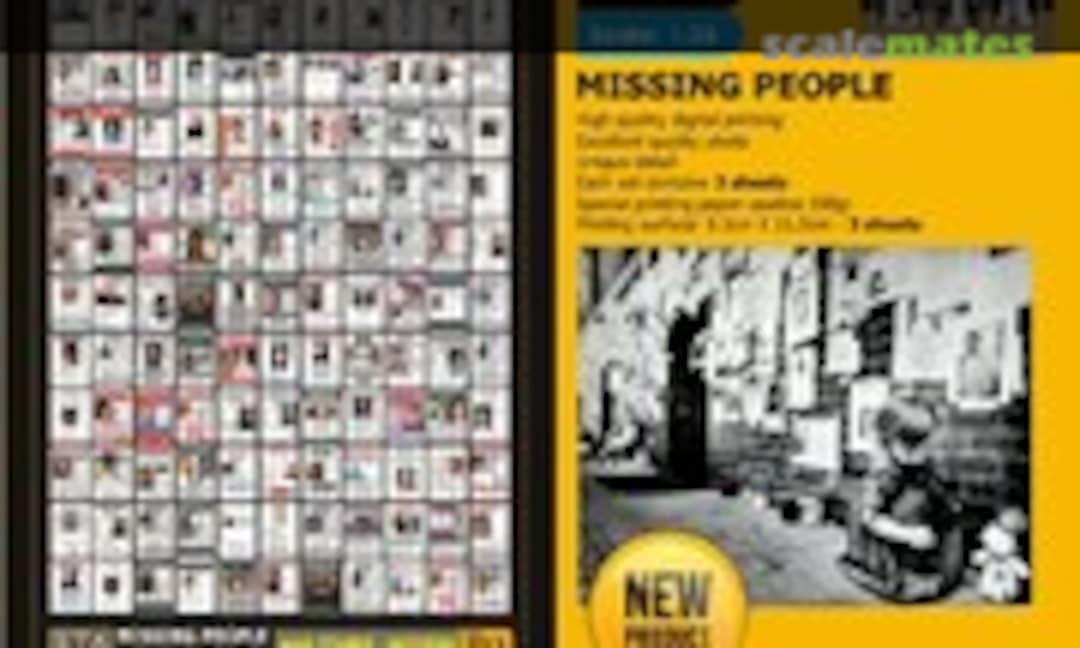 1:35 Missing People (ETA Diorama Accessories 211)